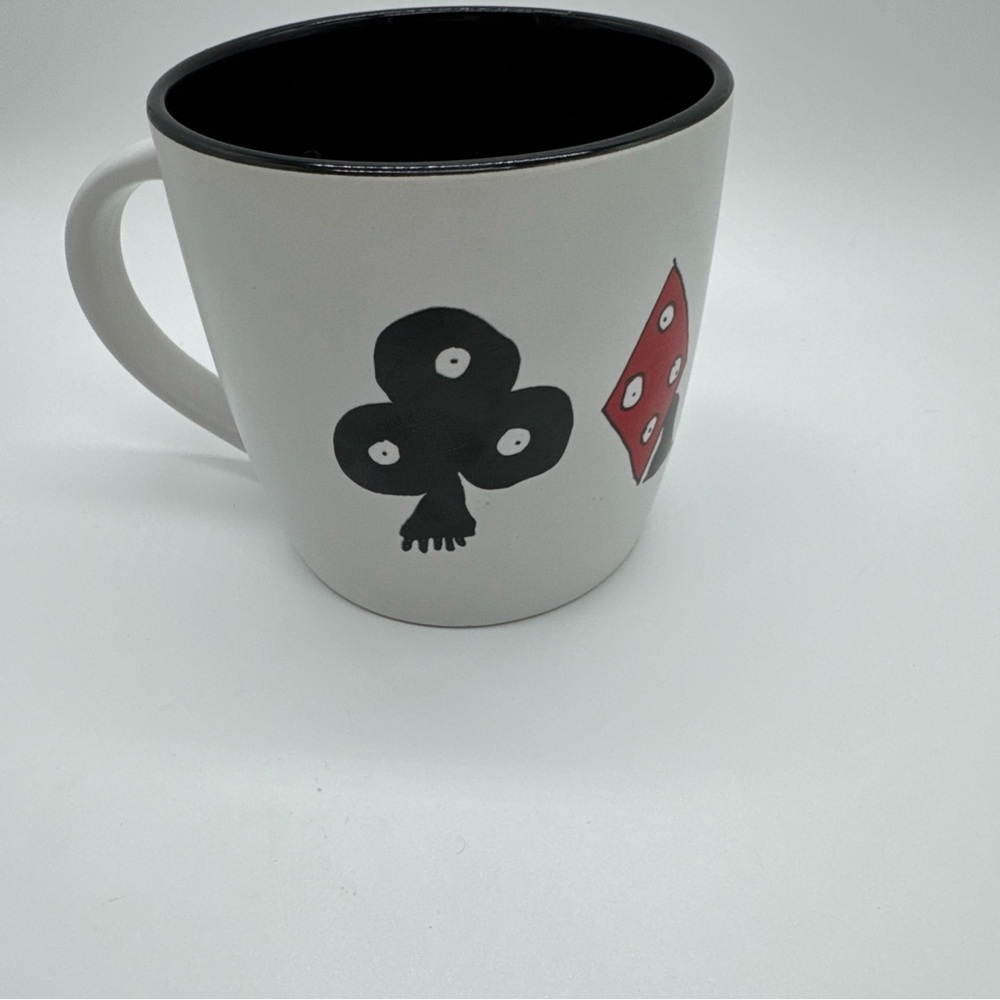 Tim Burton neon museum mug ceramic “Card Creatures”, Limited Edition, Las Vegas